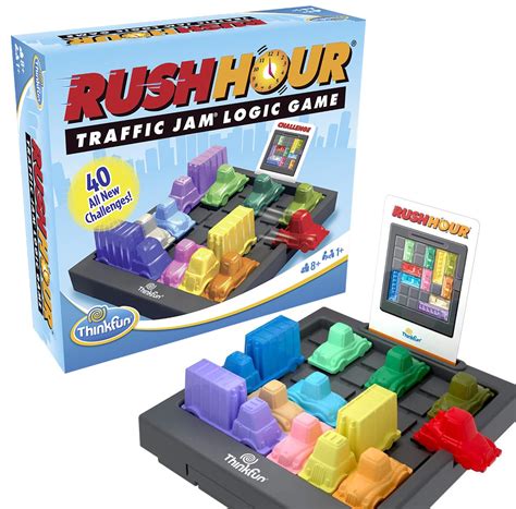 buy thinkfun rush hour traffic jam brain game  stem toy  boys