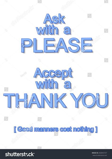 83 Please Thankyou Images, Stock Photos & Vectors | Shutterstock