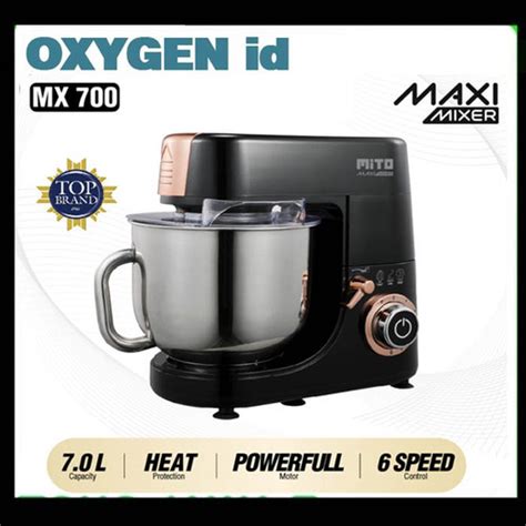 Jual Stand Mixer Mito Mx Mito Maxi Mx Kapasitas Liter Putih