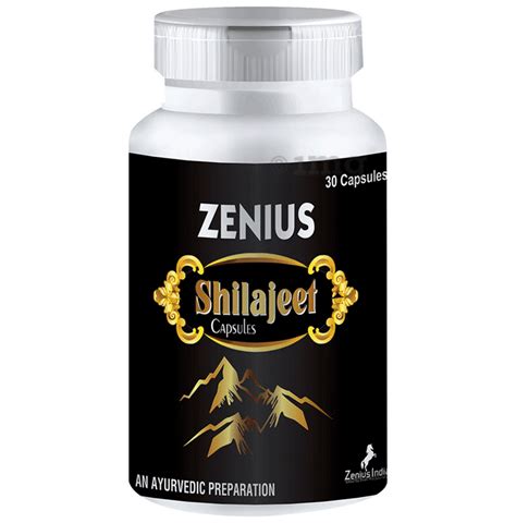 Zenius Shilajeet Capsules For Sexual Stamina Energy Level And Daily