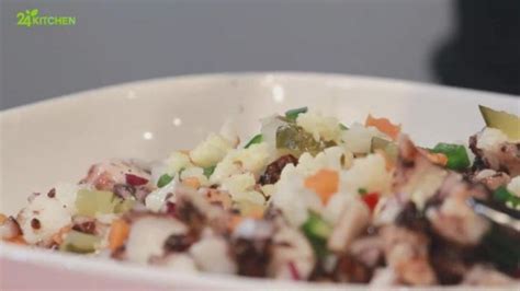 Salada De Polvo 24Kitchen Veja As Suas Receitas Chefs E Programas