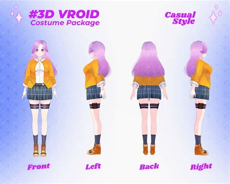 Vroid Clothing Pack Doll Clothes Vroid Clothes Costume Sexy