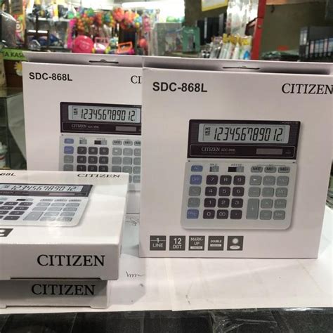 Jual Kalkulator Citizen Sdc 868L Asli Original Electronic Calculator