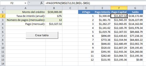 Plantilla Excel Calculo Intereses Prestamo