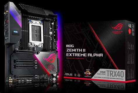 ASUS ROG Zenith II Extreme Alpha Emerges As Ultimate 64-Core ...