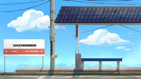 Train Station Pixel Art