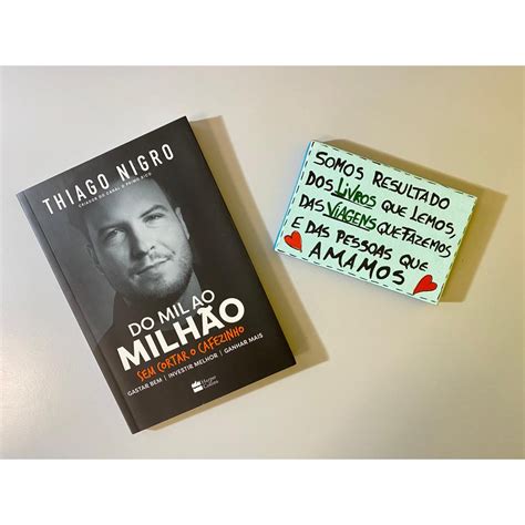 Livro Do Mil Ao Milh O Sem Cortar O Cafezinho De Thiago Nigro Shopee