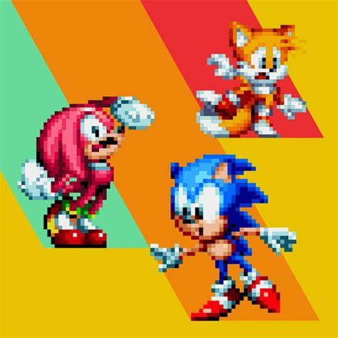 Sonic Mania Tails Sprite Sheet