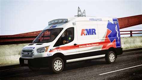 American Medical Response Amr Ambulance Skin Pack Gta5