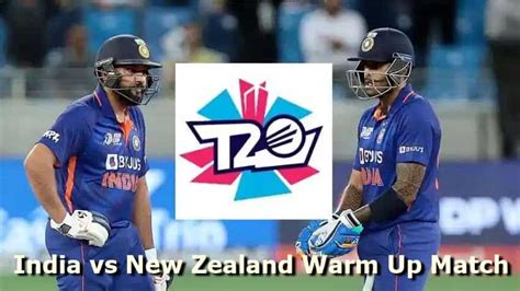 India vs New Zealand Warm Up Match: Squads, venue, when and where to watch Ind vs NZ match ...