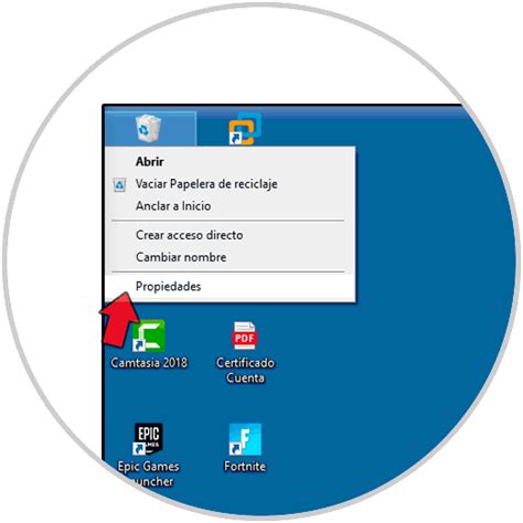 Propiedades Papelera De Reciclaje Windows Abrir Solvetic