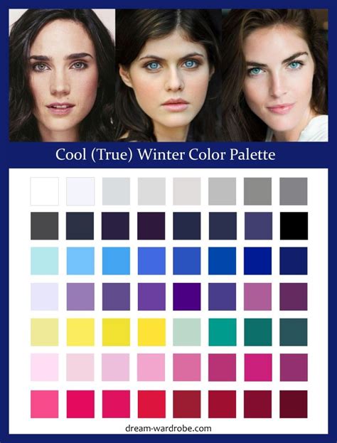 Cool True Winter Color Palette And Wardrobe Guide Artofit