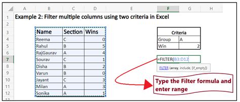 Excel Filter Function Easy Excel Tips Excel Tutorial Free Excel Help Excel If Easy