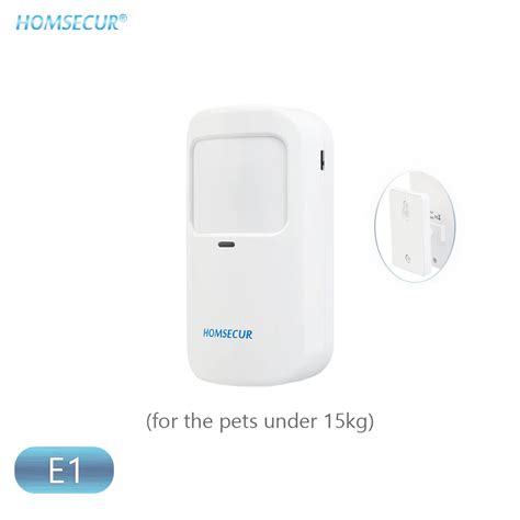 Homsecur Mhz Wireless Pet Immune Pir Detector E For Mhz Home