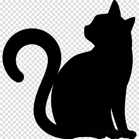 Cat Silhouette Clip Art Cat Silhouette Transparent Background Free Images