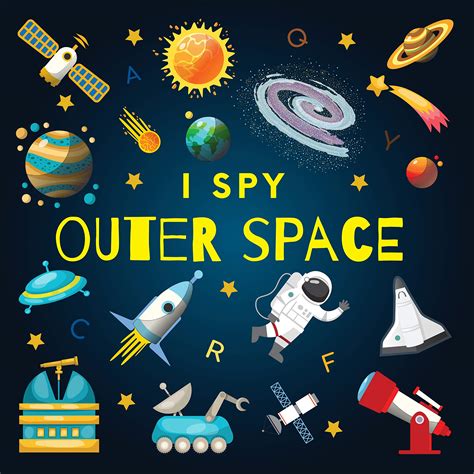 I Spy Outer Space: A Fun Guessing Game Picture Book for Kids Ages 2-5 ...