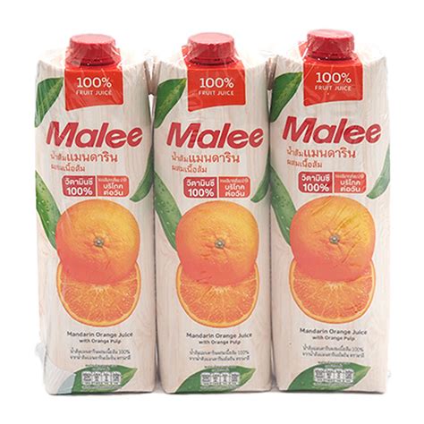 Malee Mandarin Orange Juice L X Makro Pro