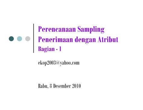 Pdf Perencanaanperencanaansampling Sampling Pdf File