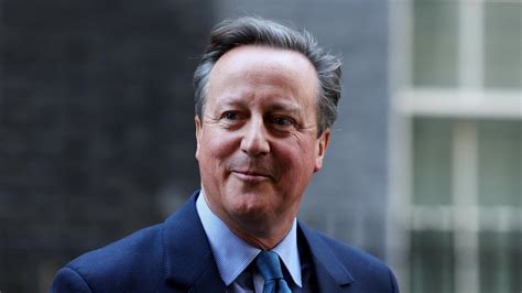 Former PM David Cameron Appointed As The UK Foreign Secretary