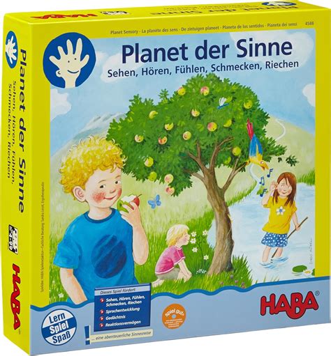 Haba Planet Der Sinne Spielesammlung Zur Wahrnehmungsf Rderung