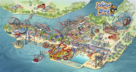 Park Maps Indiana Beach