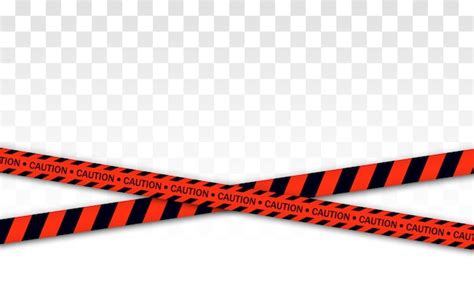 Premium Vector | Red police line warning tape, danger, caution tape ...