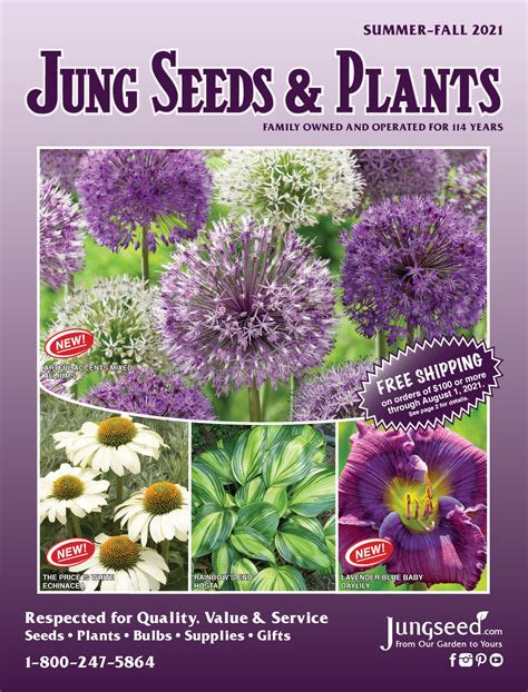 Unusual Plants Garden Spring Catalogs