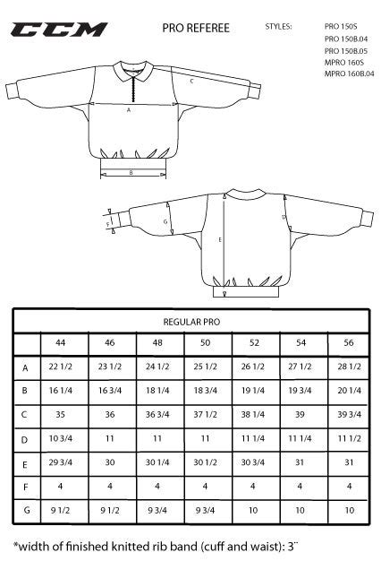 Ccm Pro 150s Hockey Referee Jersey Inline Warehouse