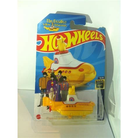 Jual Hot Wheels HW Screen Time Mini Collection The Beatles Yellow Submarine By MATTEL