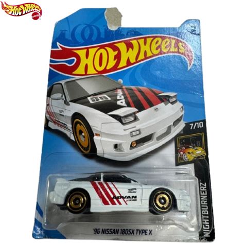HOT WHEELS 96 NISSAN 180SX TYPE X Shopee Brasil