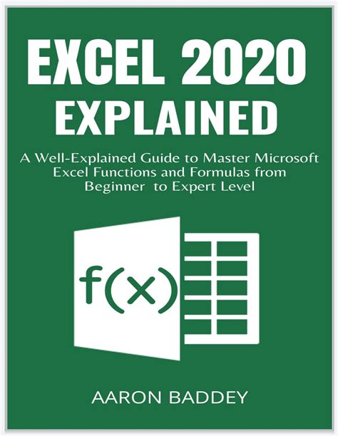 Excel Explained A Well Explained Guide To Master Microsoft Excel