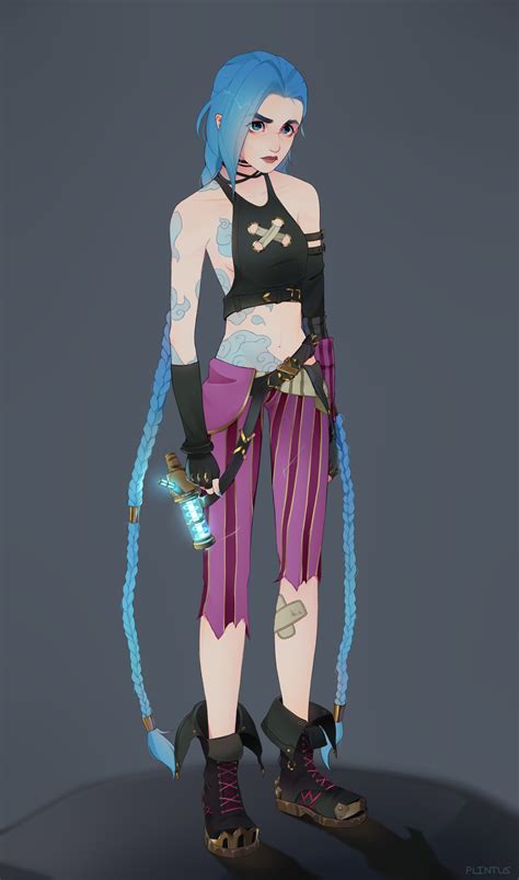 Artstation Jinx League Of Legends Arcane