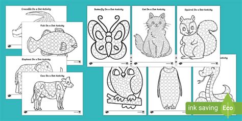 Animals Do a Dot Activity | Twinkl (teacher made) - Twinkl