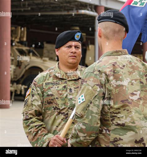 1st Sgt Jaime Natividad First Sergeant Of Headquarters And Headquarters Company 2nd Stryker