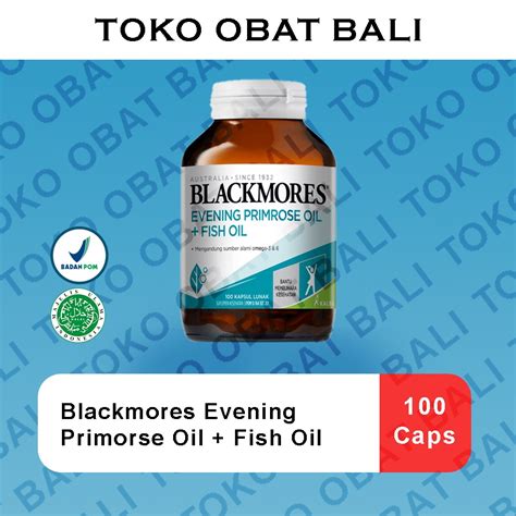 Jual Blackmores Evening Primrose Oil Fish Oil 100caps Shopee