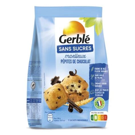 Gerbl Gateaux Vanille Sans Sucres Gerble