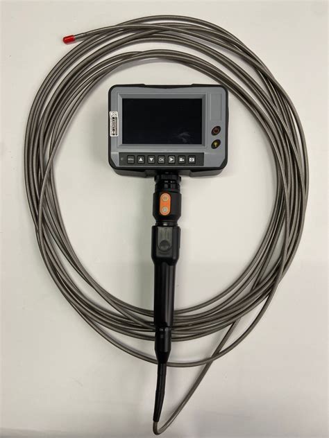 Flexible Industrial Borescope Inspection Camera With 4 5 Inch Display