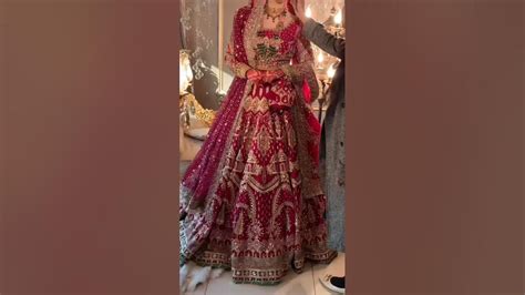 Areesha Razi Wedding Look Areesha Razi Rukhsati Foryou Utube