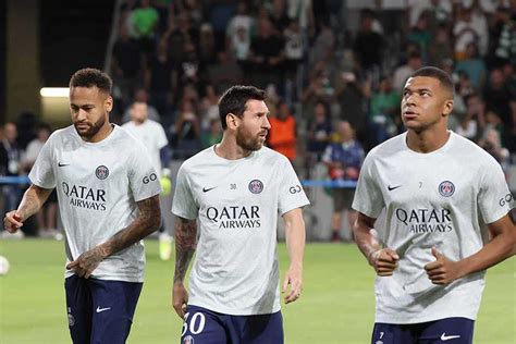 Messi Mbappe Dan Neymar Perkuat Psg Saat Jamu Nice Koran Jakarta