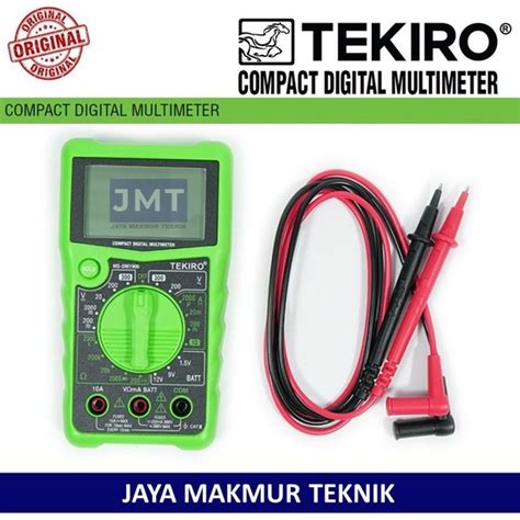 Jual TEKIRO Digital Multimeter COMPACT Multitester AVO Meter Original