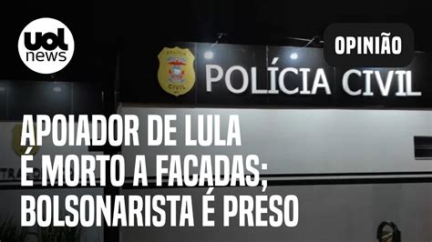 Apoiador de Lula é morto a facadas suspeito bolsonarista é preso em MT