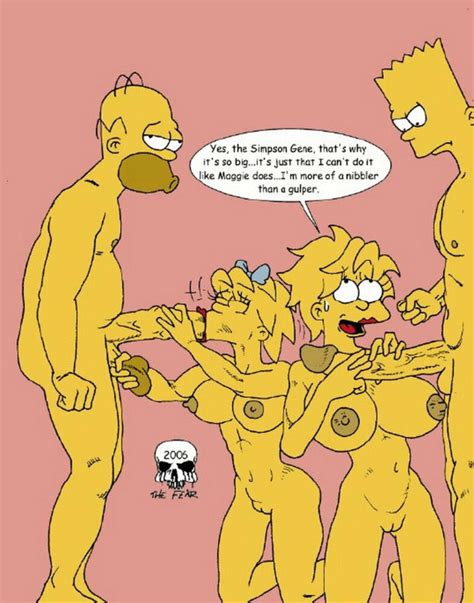 Homer Simpson And Lisa Simpson Nude Penis Oral Pussy Tits