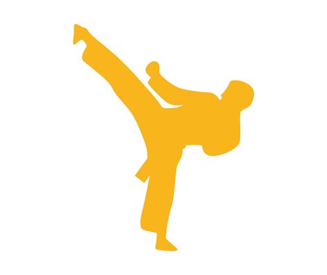 Vector Design Illustration Icon Or Symbol Of Martial Arts 8353543