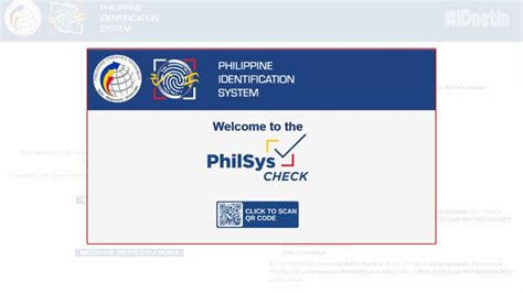 PhilSys Check Launched To Verify PhilID Cardholders Identity PEP Ph