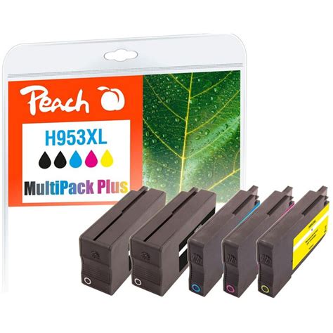 Peach Spar Pack Plus Tintenpatronen Kompatibel Zu Hp No Xl Kaufen