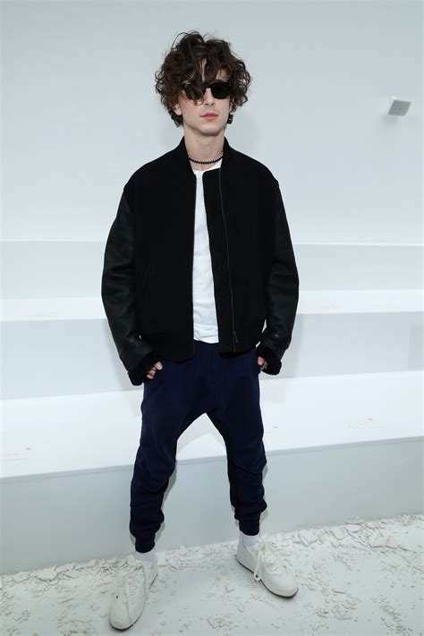 Timothée Chalamet Makes a Surprise Fashion Week Appearance at Loewe | Vogue