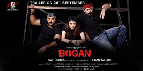 Jayam Ravi-Arvind Swamy's 'Bogan' to release in Telugu