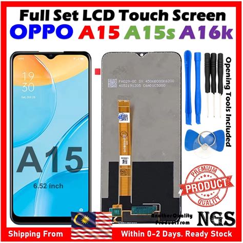 Orl Ngs Brand Full Set Lcd Touch Screen Compatible For Oppo A Cph