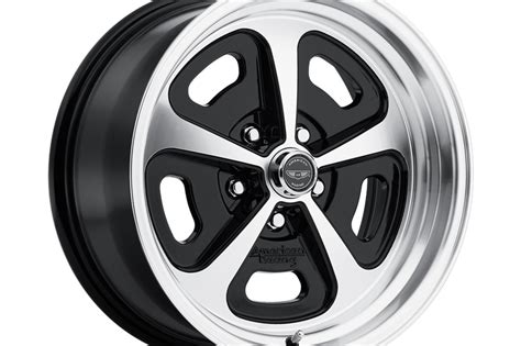 Alloy Wheel VN501 500 Mono Cast Gloss Black Machined American Racing