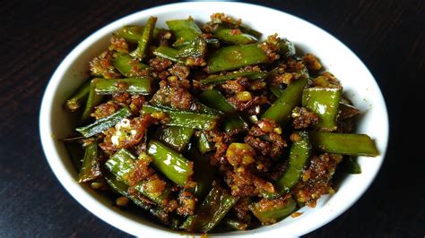 गवार भाजी Gavarichi Bhaji Recipe Gawar Ki Sabzi Recipe